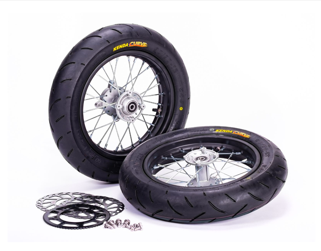 EBOX/YOZMA SUPER MOTARD KIT 12/12 KENDA